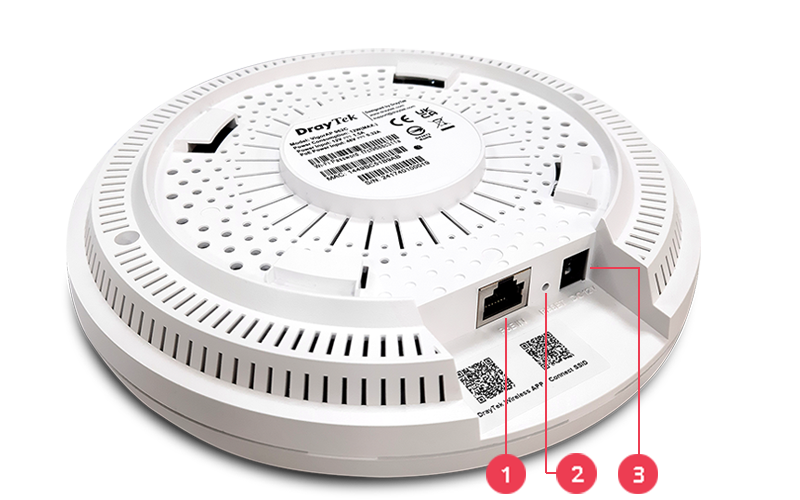 Interface of VigorAP 962C